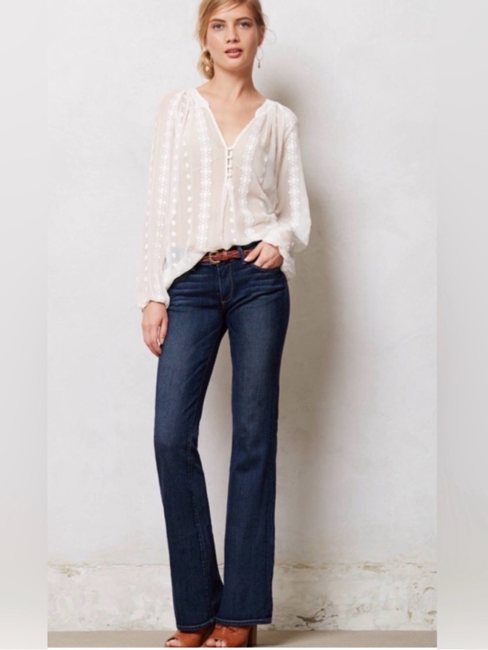{Paige} Skyline Bootcut Jeans